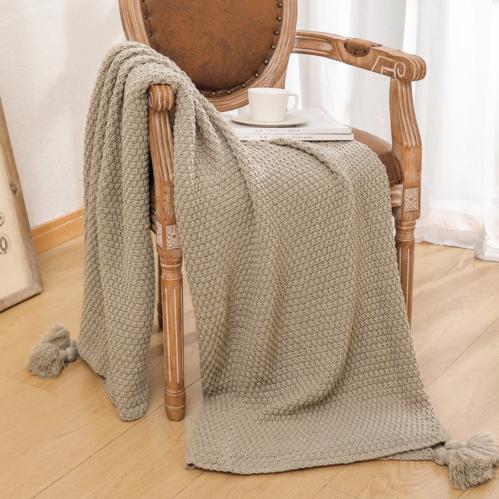 Plush Woven Decorative Throw Blanket Bowlift