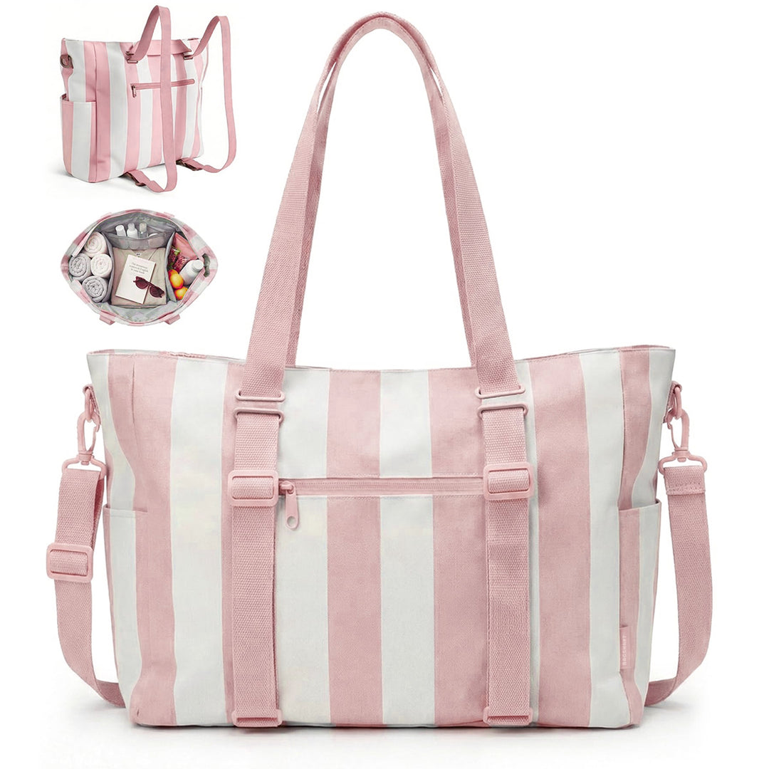 Multifunctional tote bag with practical interior Bowlift