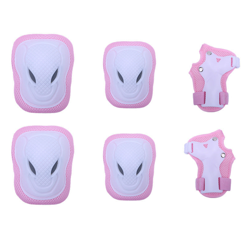 Impact-Resistant Skate Protective Pad Set Knee Elbow Wrist Bowlift