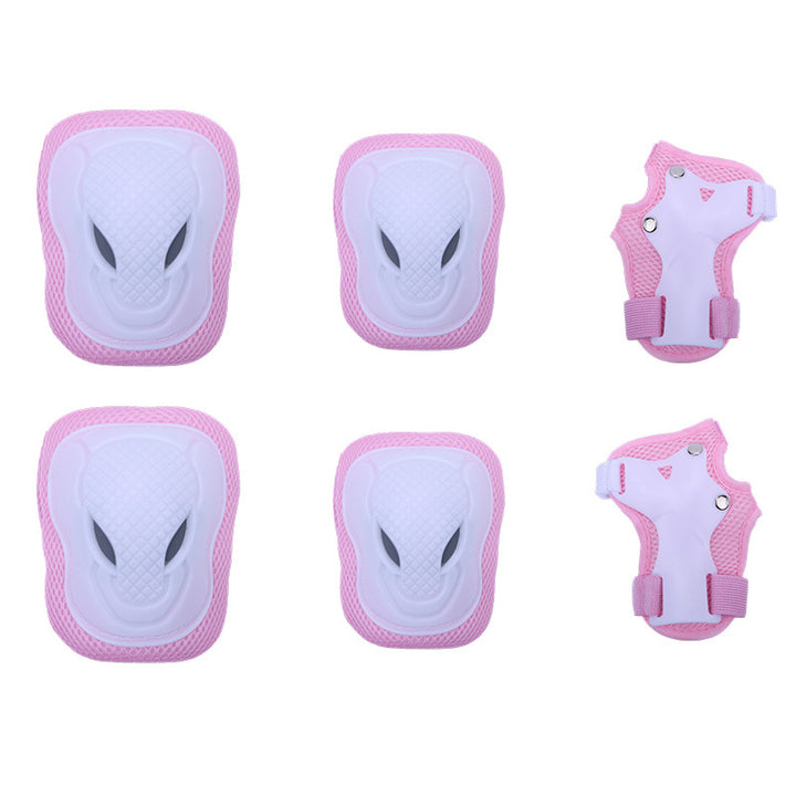 Impact-Resistant Skate Protective Pad Set Knee Elbow Wrist Bowlift