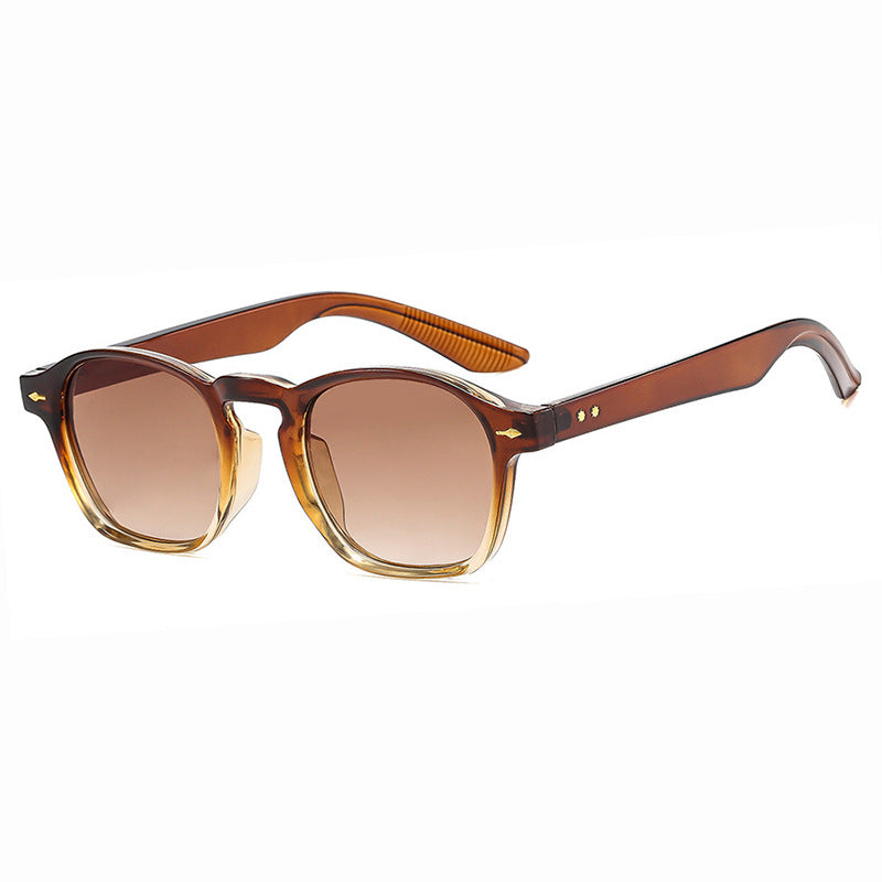 Ladies fashionable rectangular glasses with transparent frame Bowlift