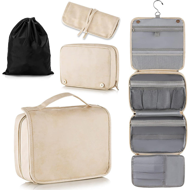 Cosmetic Organizer with Removable Carry Handle Bowlift