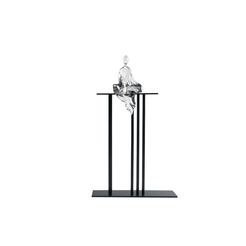 Decorative Black Stone Figurine