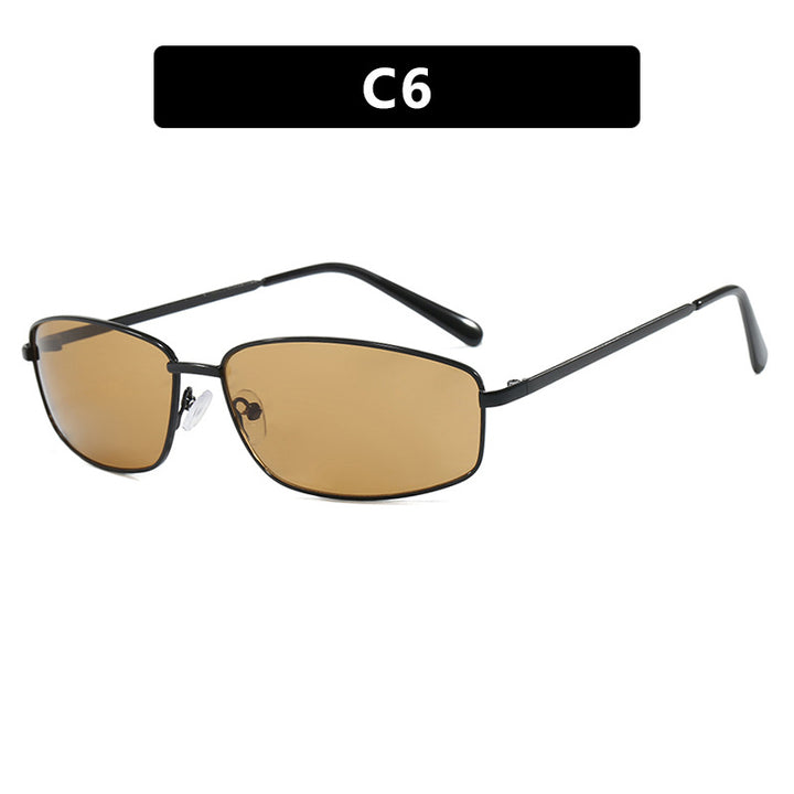 Women's sporty sunglasses with stylish metal protection Bowlift