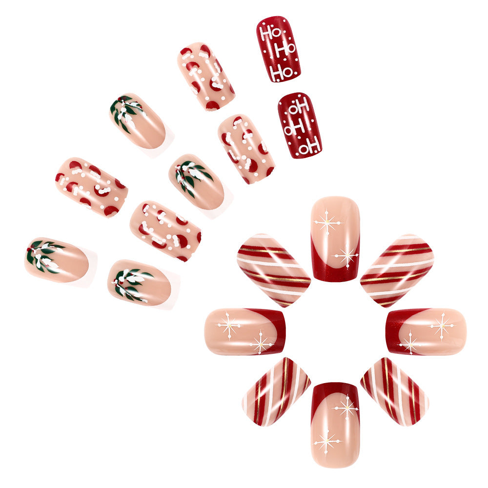 Festive Themed Articulated Nail Set Bowlift