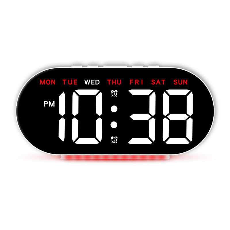 Digital Multi-Function Alarm Clock with Large Digits Bowlift
