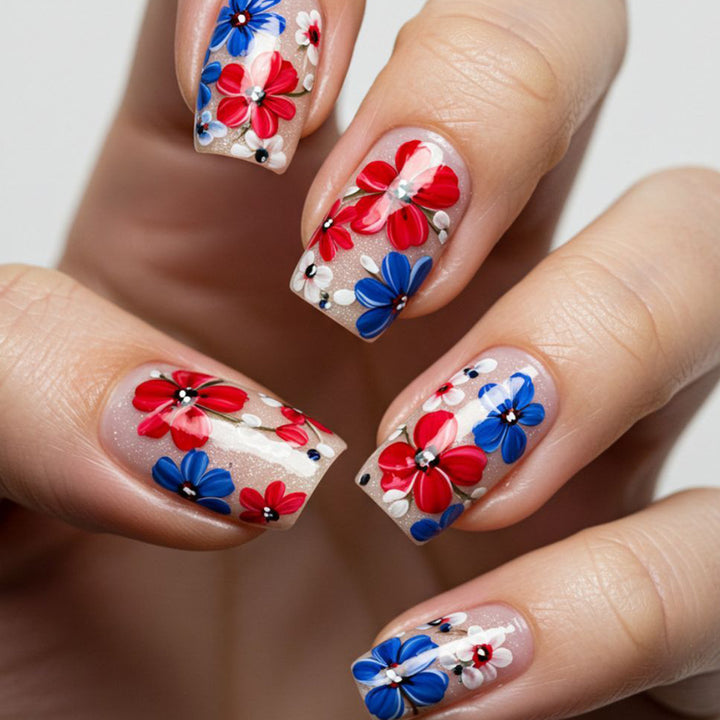 Floral 3D Nail Art Set Bowlift