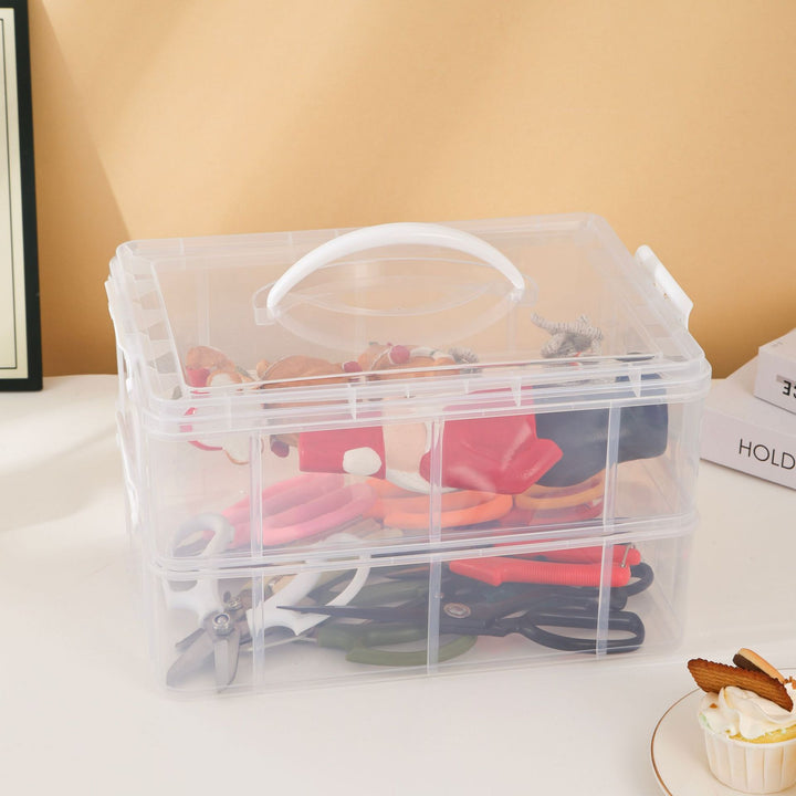 Clear Multi-Functional Organizer Container Bowlift