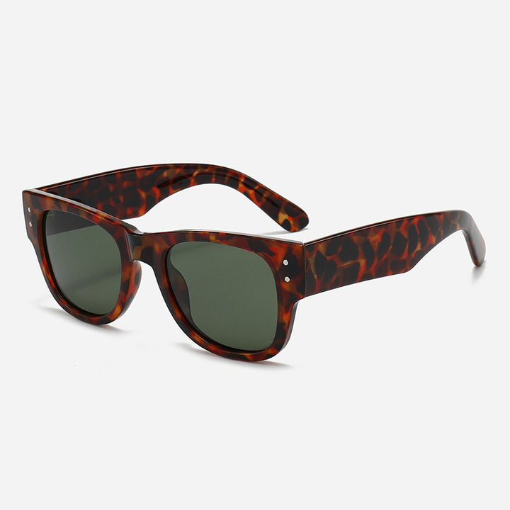 Men's Retro-Inspired Wide Frame Sunglasses Bowlift