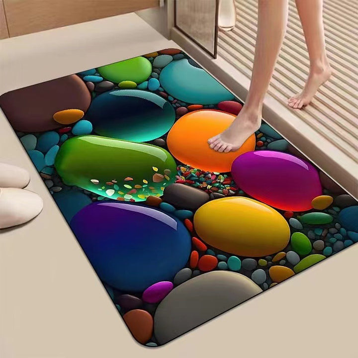 Non-Slip Water-Absorbent Bath Mat Bowlift