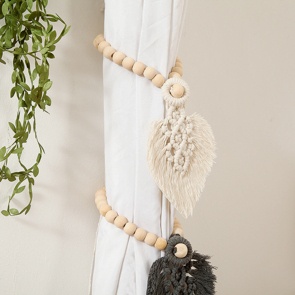 Decorative Macrame Leaf Wall Hanging Bowlift