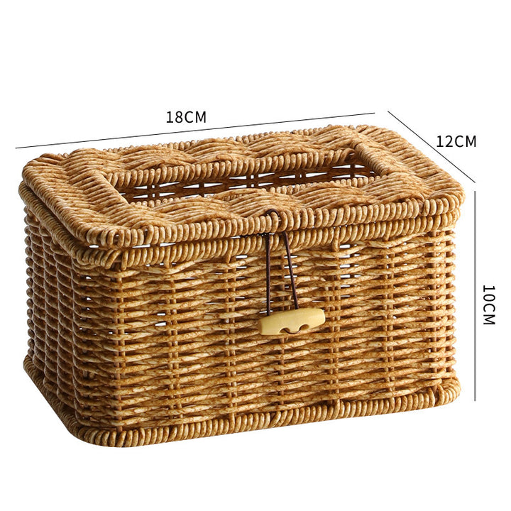 Decorative Handwoven Storage Box Bowlift