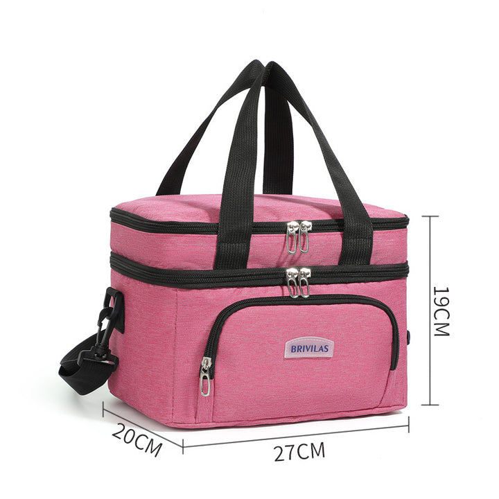 Insulated Multi-Compartment Lunch Carrier Bowlift