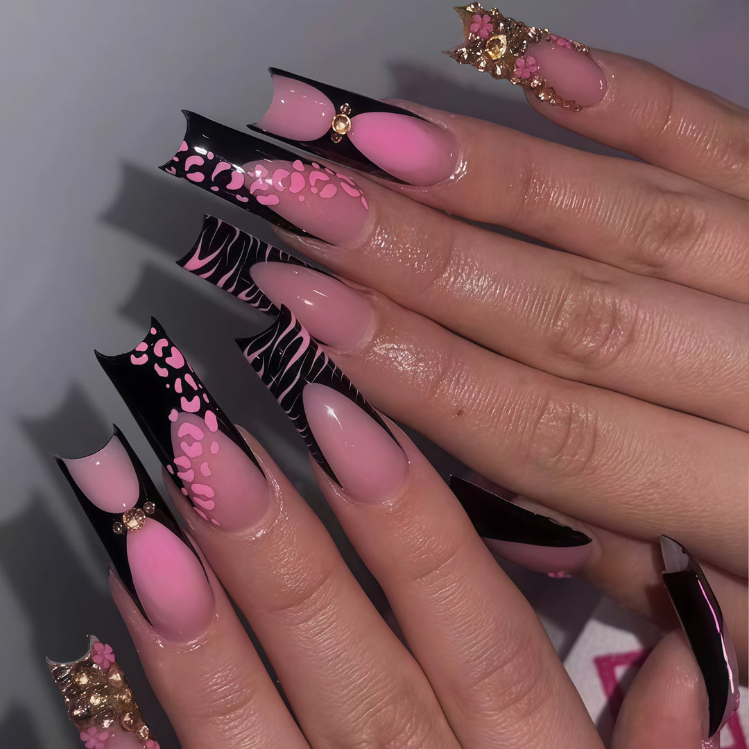 Stylish Stiletto Nail Extensions Bowlift