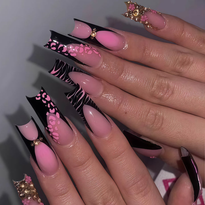 Stylish Stiletto Nail Extensions Bowlift
