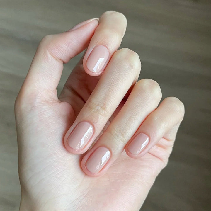 Natural Glossy Nail Art Bowlift