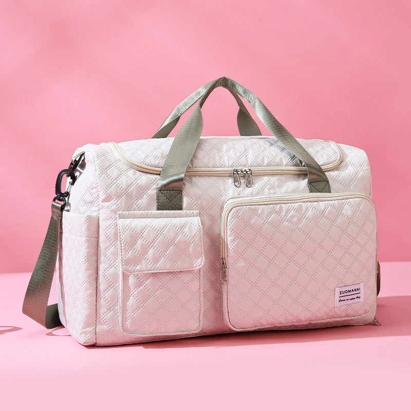 Stylish Quilted Travel Duffle