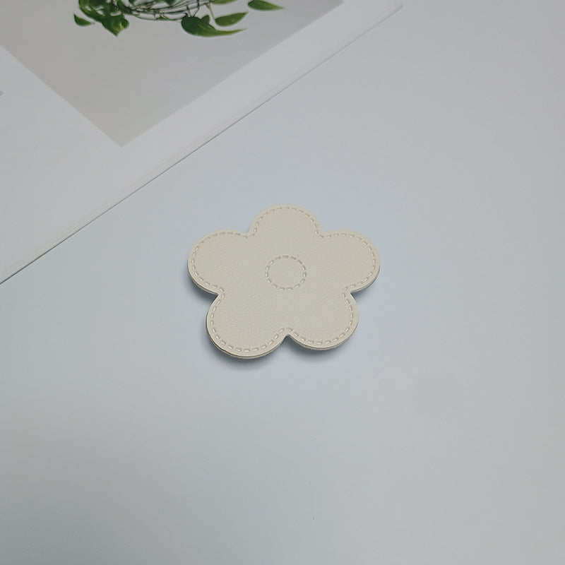 Decorative Flower Compact Mirror Bowlift