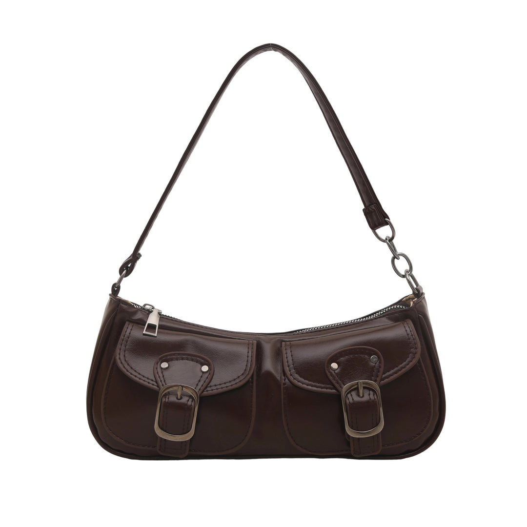 Stylish Dual Pocket Shoulder Bag Bowlift