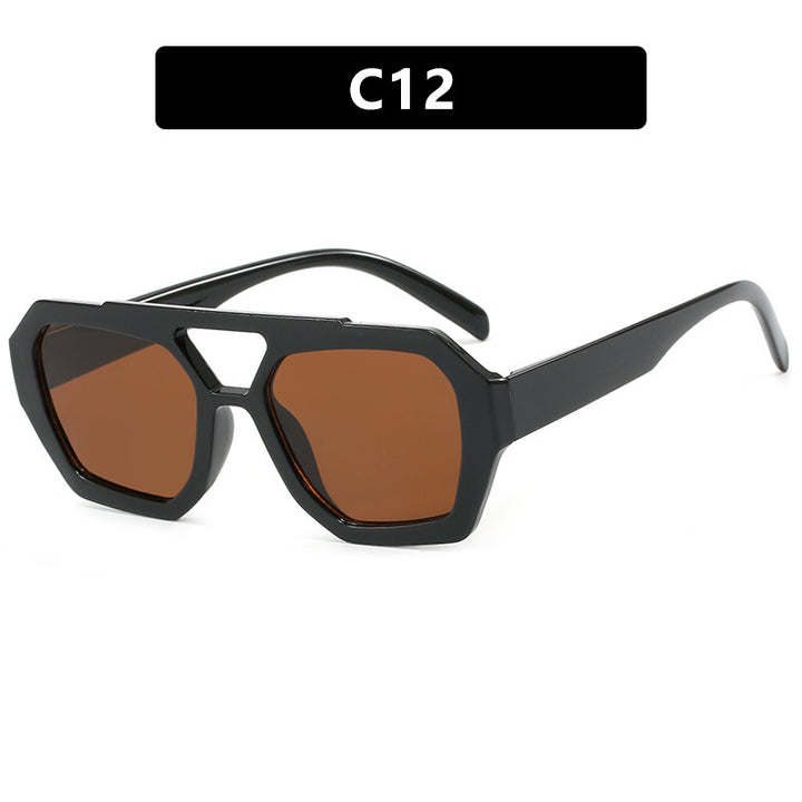 Women's geometric sunglasses with luxurious design Bowlift