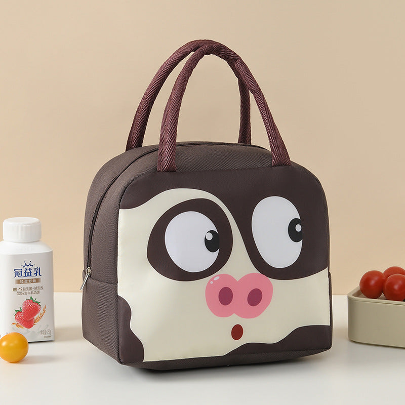Cute Animal-Themed Insulated Lunch Bag Bowlift