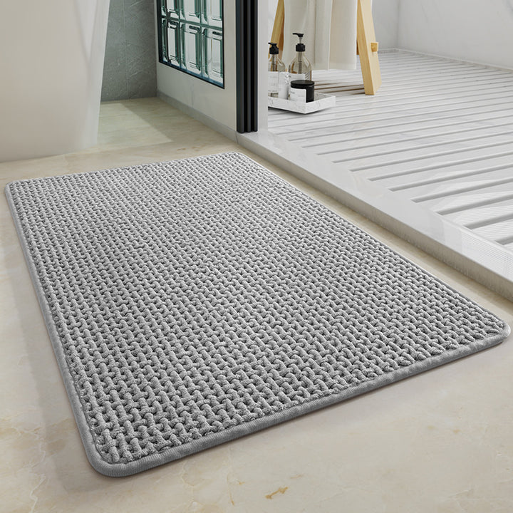 Soft Plush Bathroom Area Mat Bowlift