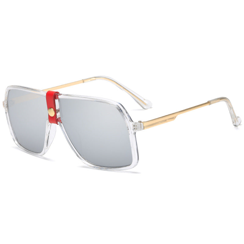 Women Oversized Sunglasses with Fashionable Frame and Bowlift Sunglasses Lenses