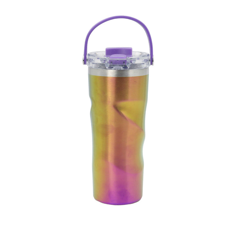 Women's insulated drinking bottle with ergonomic design Bowlift