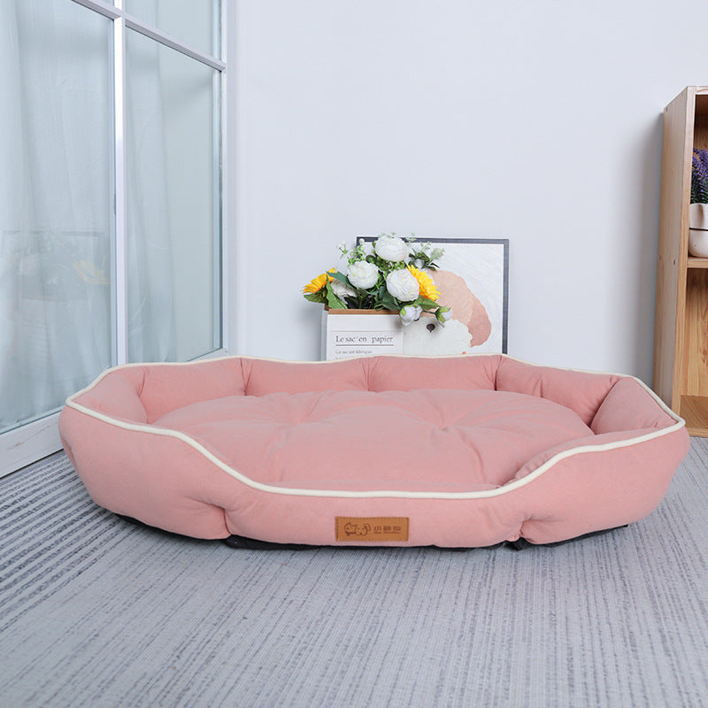 Luxury Plush  Sofa   Dog Bed