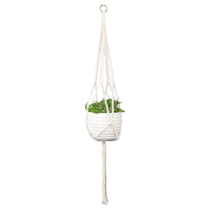 Plant-hanging macrame shelf Bowlift
