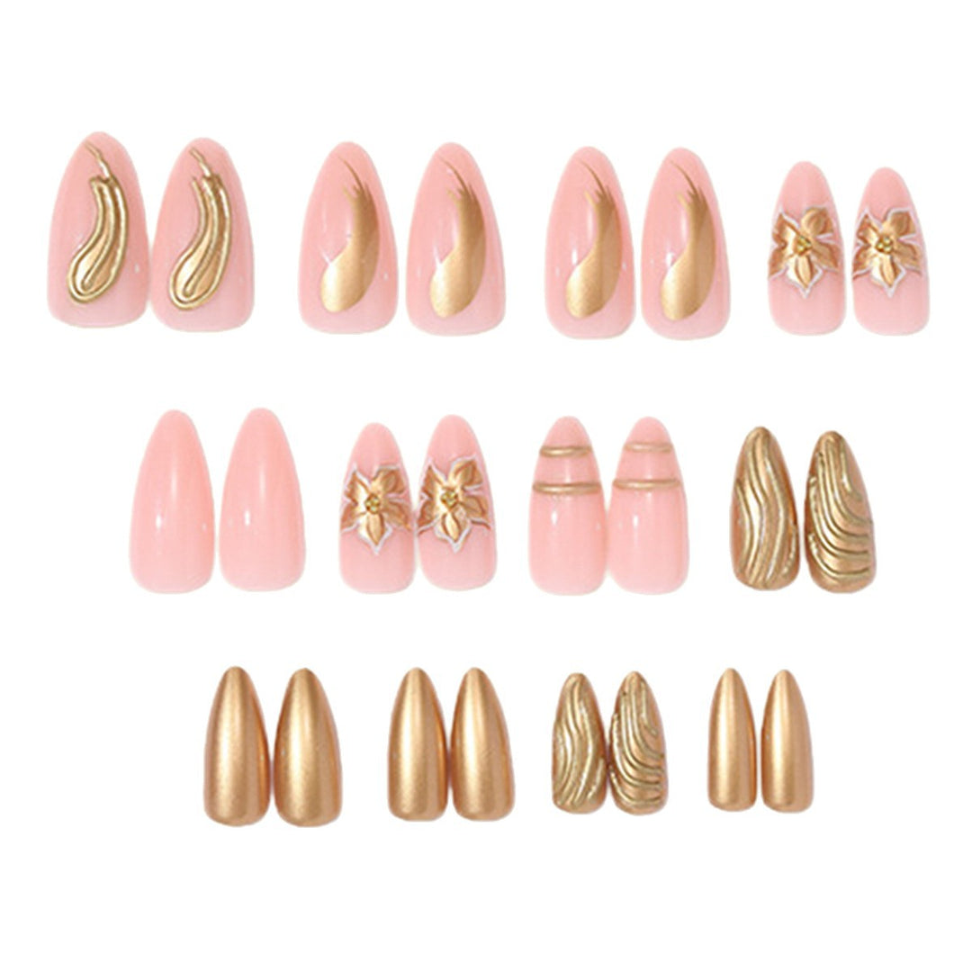 Artistic Premium Metallic Nail Extensions Bowlift