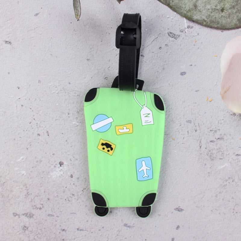 Playful Luggage Identifier Bowlift