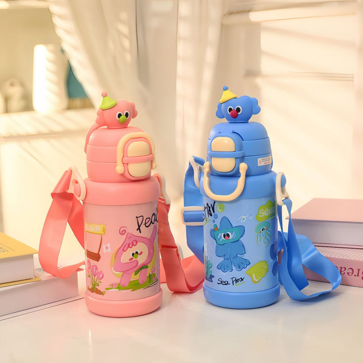 Unisex Insulated Drinking Bottle with Funny Design Bowlift