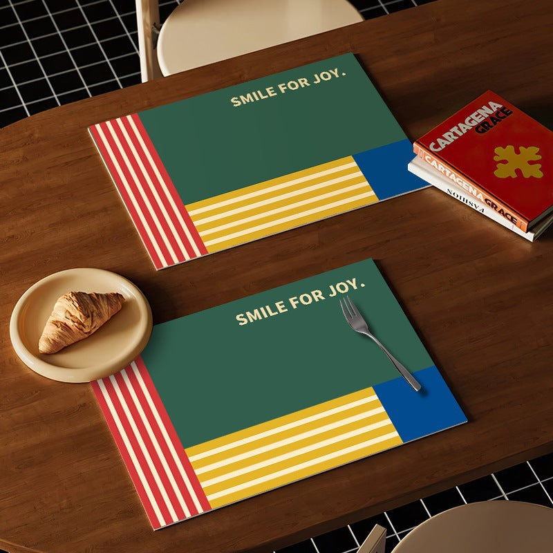 Elegant Geometric Table Placemats