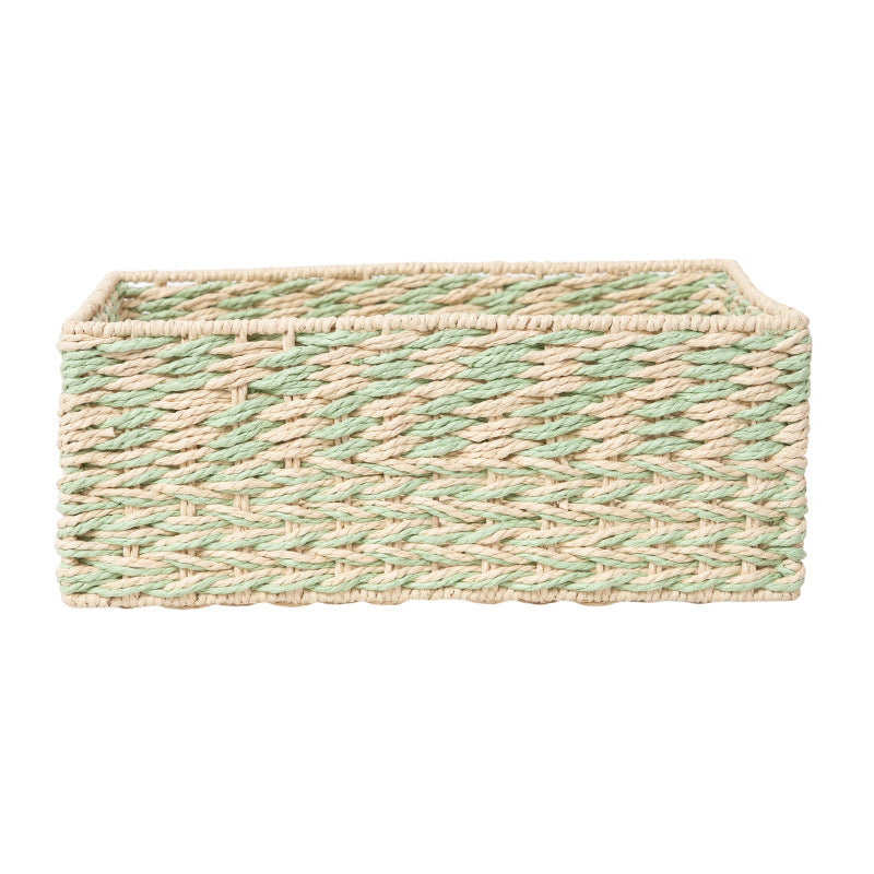 Versatile storage basket made of natural materials