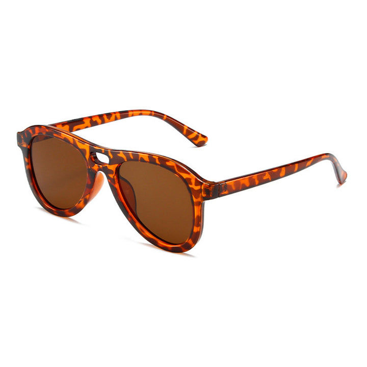 Ladies fashionable sunglasses with unique animal pattern Bowlift