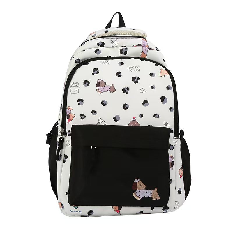 Backpack with Creative Animal Motif and Comprehensive Compartments Bowlift