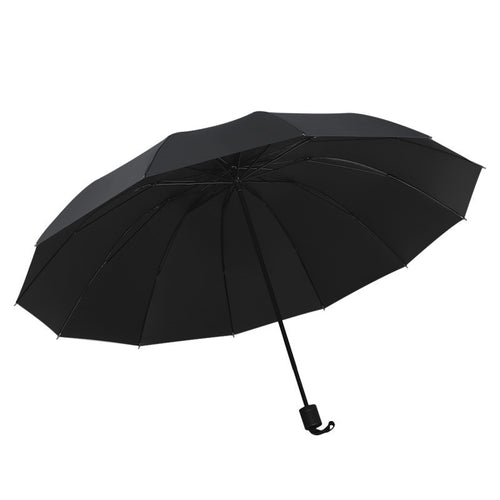 Women's sturdy wind-resistant umbrella with 12 ribs Bowlift