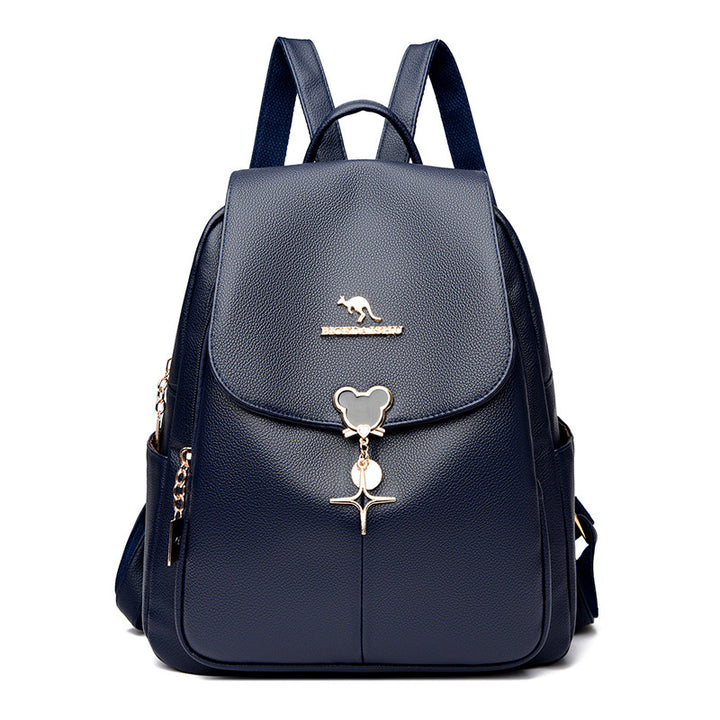 Chic Leather Backpack