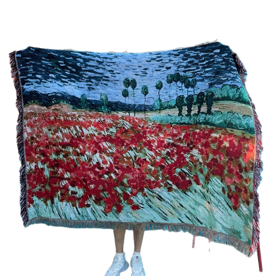 Artistic Tapestry Blanket
