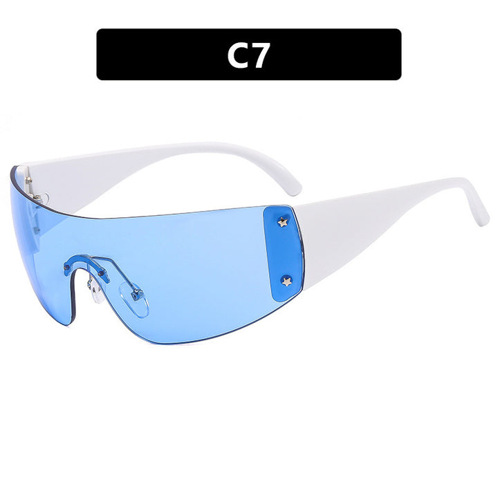 Women's futuristic sport sunglasses Bowlift