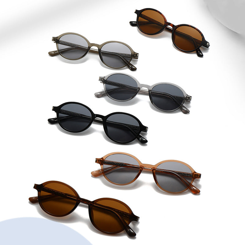 Women's fashionable sunglasses with curved frame Bowlift