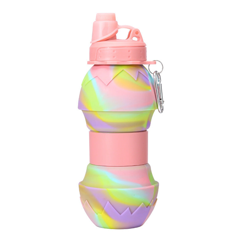 Ladies 2-in-1 Silicone Drinking Bottle Bowlift