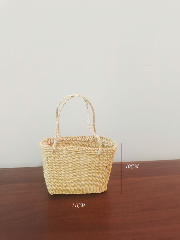 Decorative Handwoven Storage Basket Bowlift