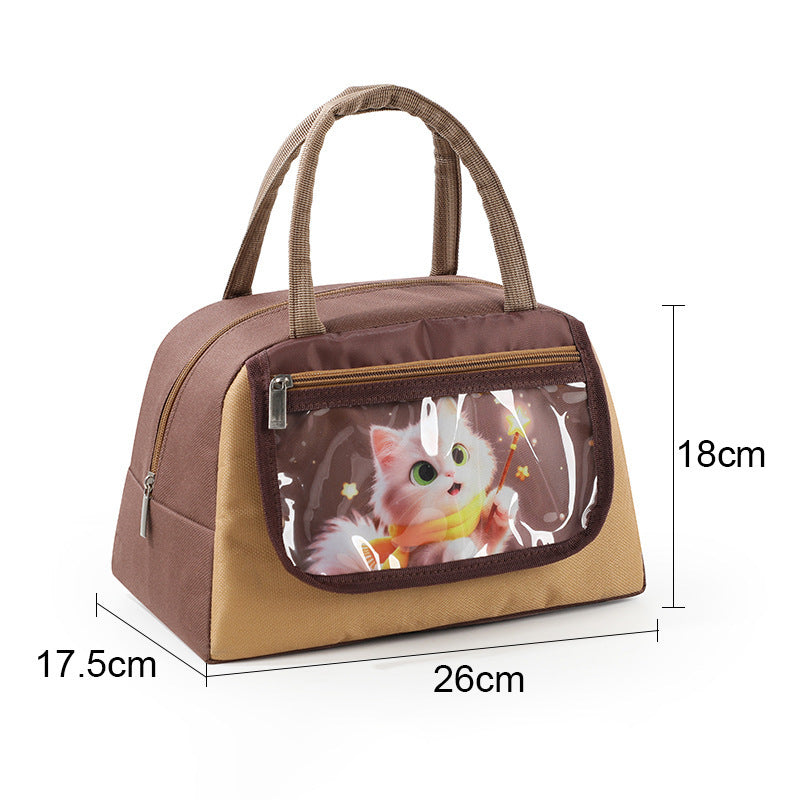 Cute Animal-Themed Lunch Bag