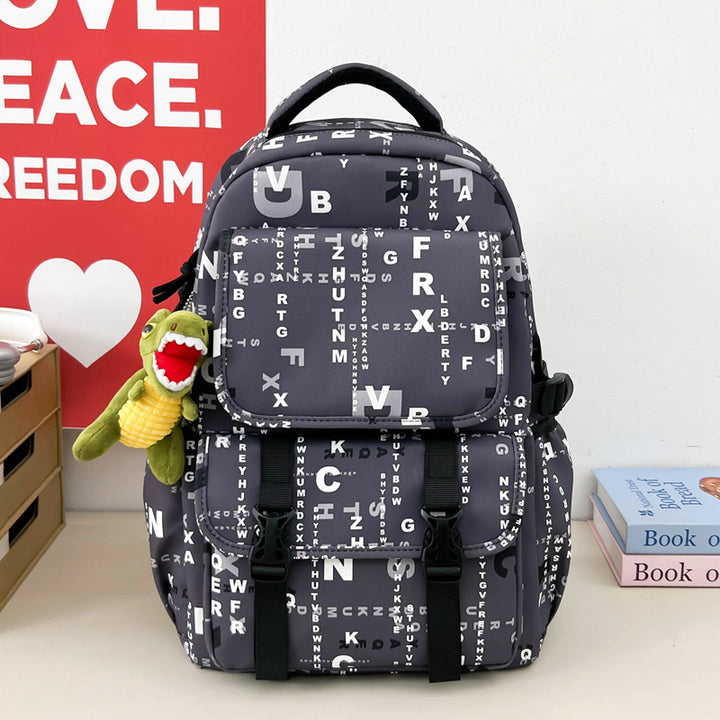 Graphic Print Backpack Bowlift