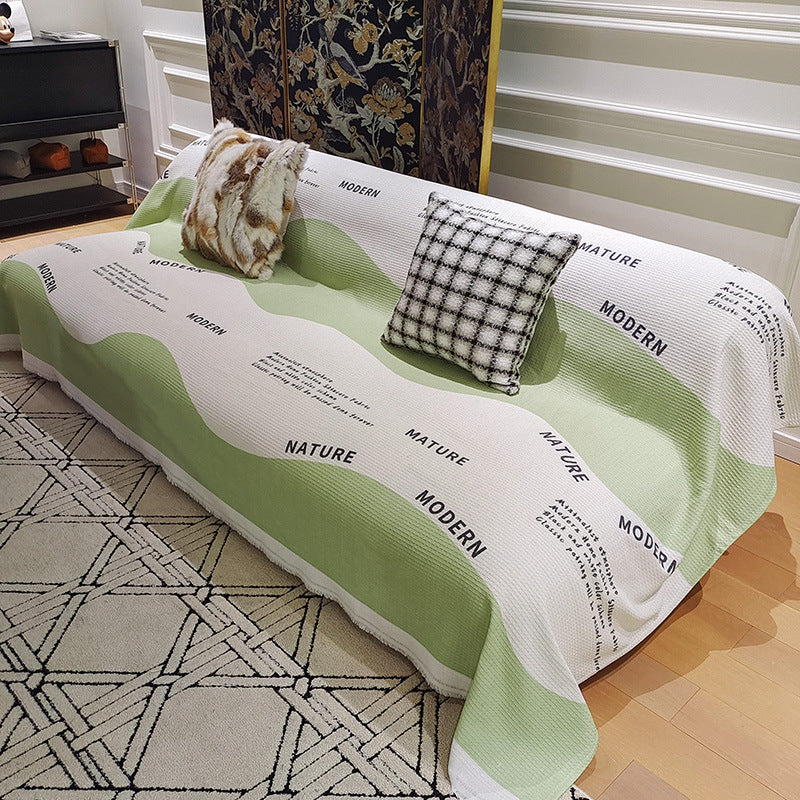 Cozy Contemporary Sofa Throw Blanket