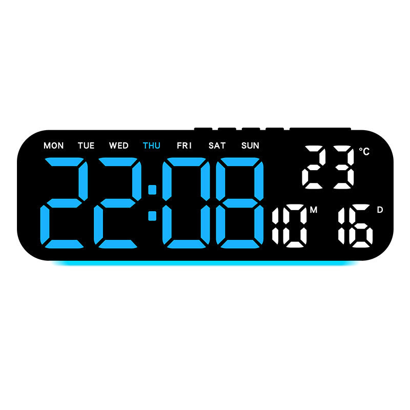 Digital weather alarm clock with temperature and hygrometer display Bowlift