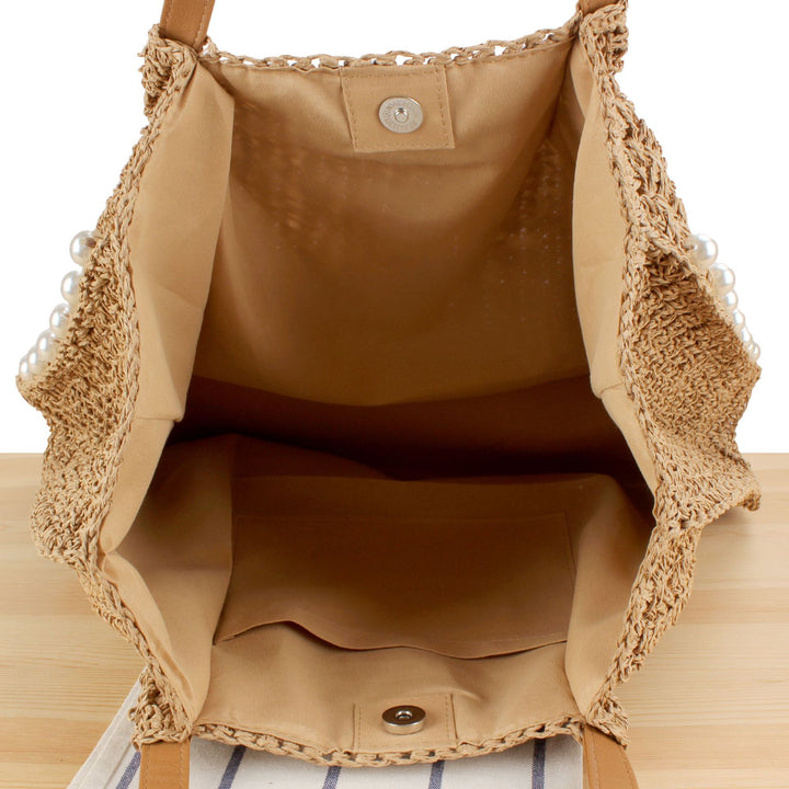 Beaded beach bag Bowlift
