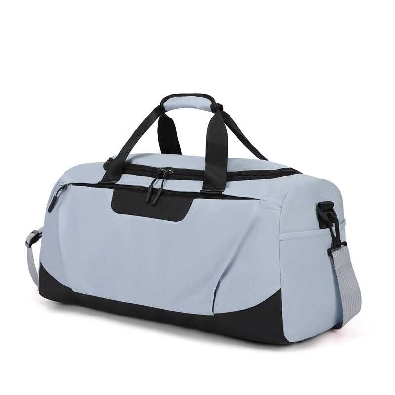 Sporty Duffel Bag with Versatile Storage and Ergonomic Carry Handles Bowlift